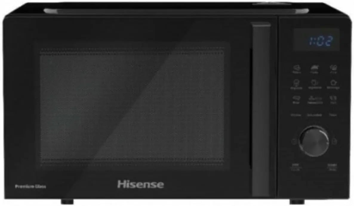 Hisense four à micro-ondes H23MOBSD1H, capacité 23 L, puissance 800 W, avec minuterie