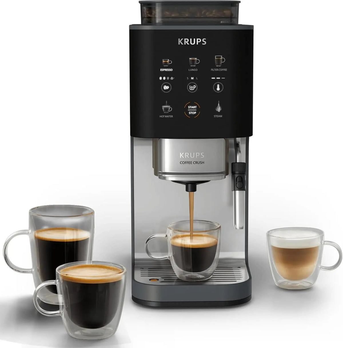 KRUPS machine à café, format compact