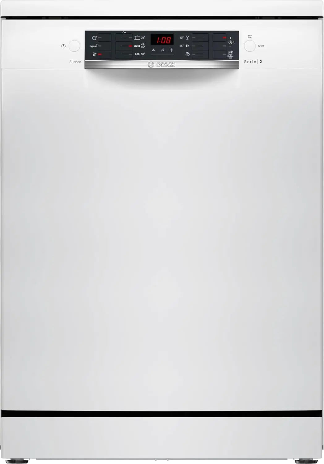 Bosch lave-vaisselle SMS26AW01F, pose libre, coloris blanc
