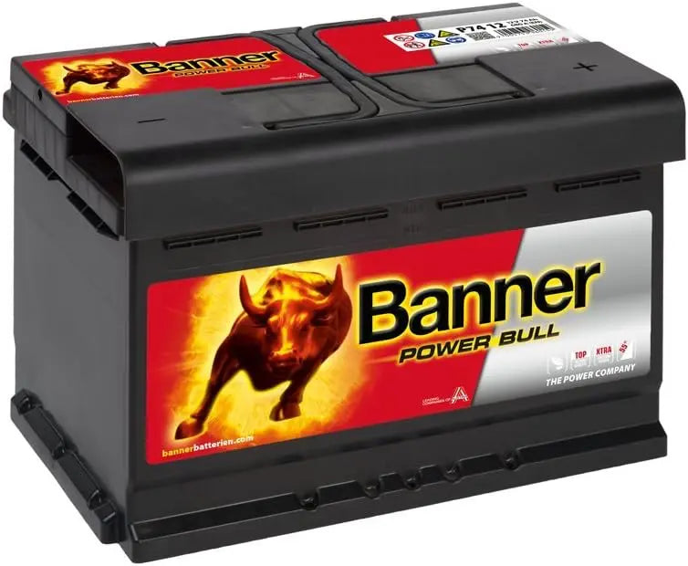 Bannière batterie de démarrage P7212