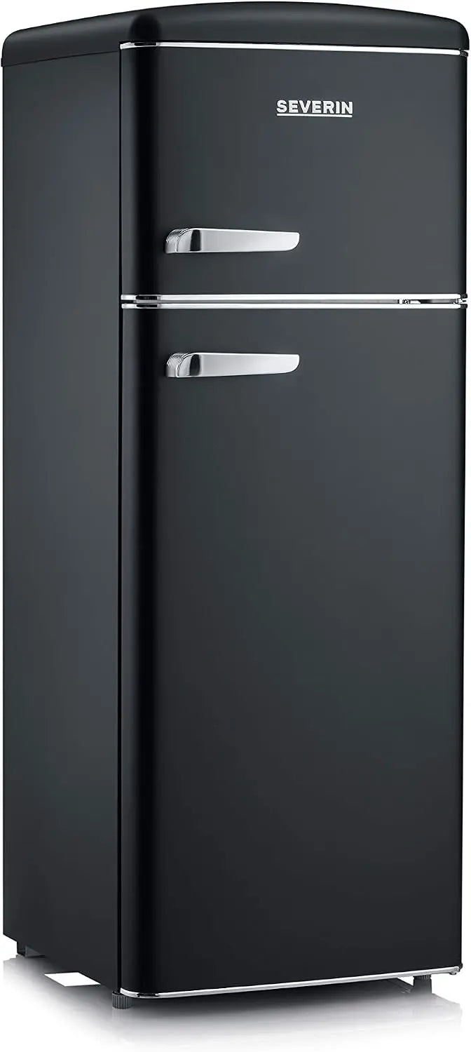 SEVERIN réfrigérateur combiné 55cm, capacité 206 L, pose libre, coloris noir