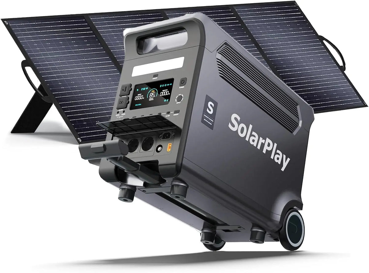 SolarPlay kit solaire Q3600, puissance 400 W, format compact
