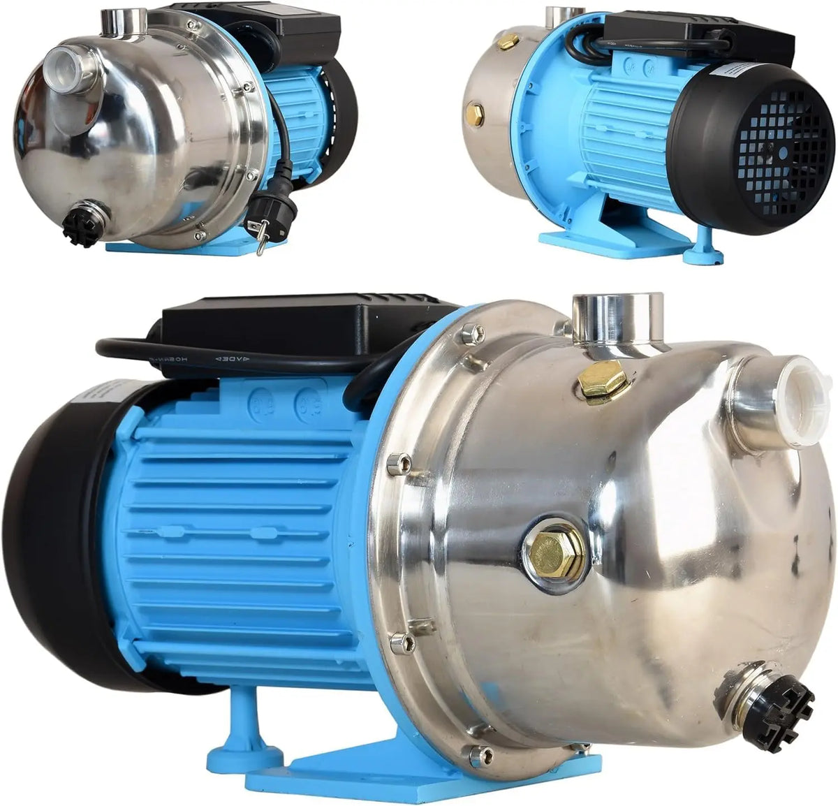 pompe de jardin, capacité 3600 L, puissance 1100 W