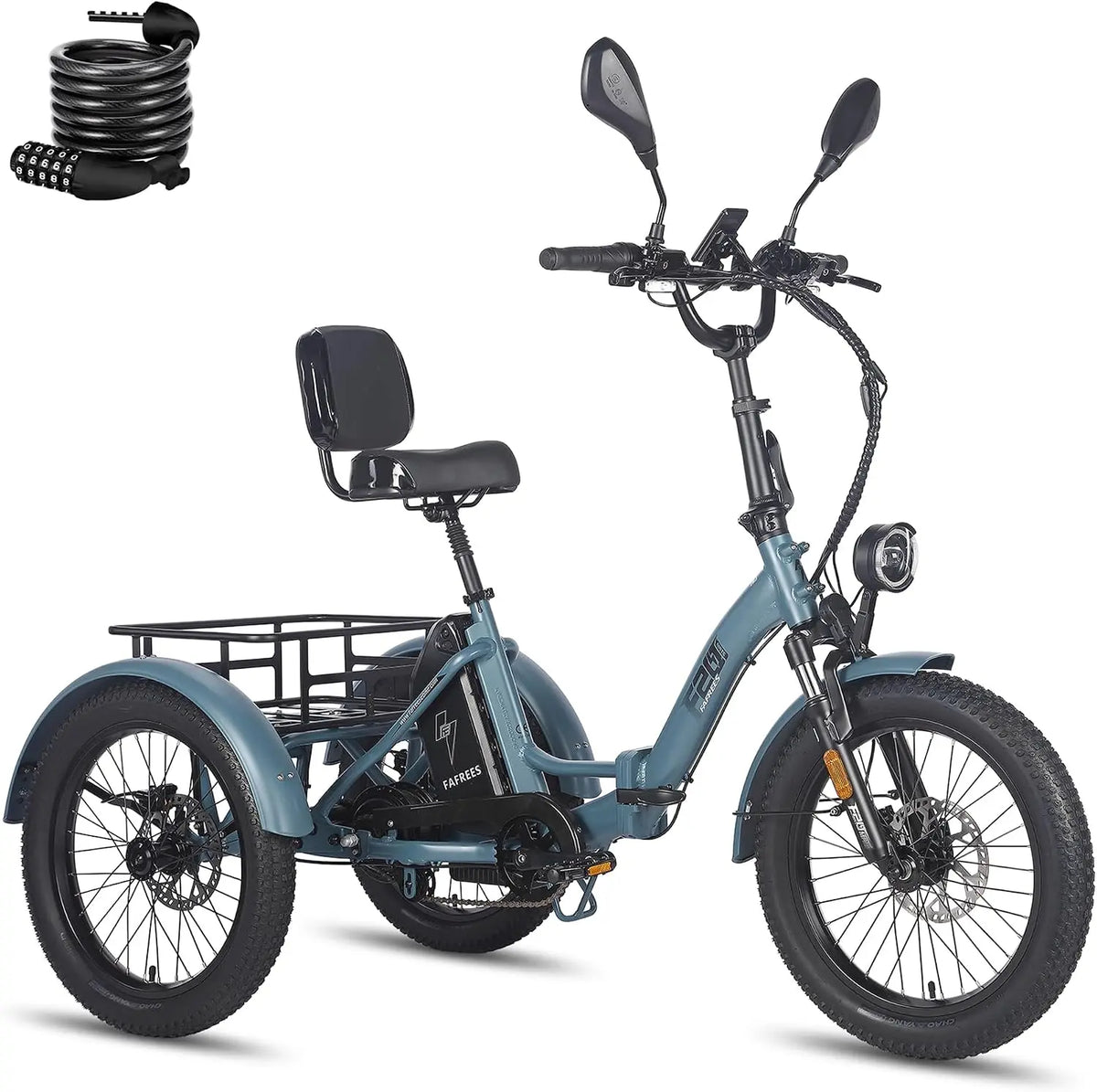 Fafrees batterie rechargeable F20, écran 20 pouces
