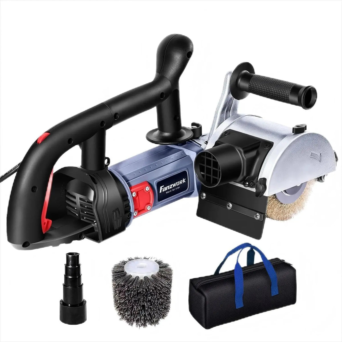 FANZWORK ponceuse électrique, puissance 1500 W