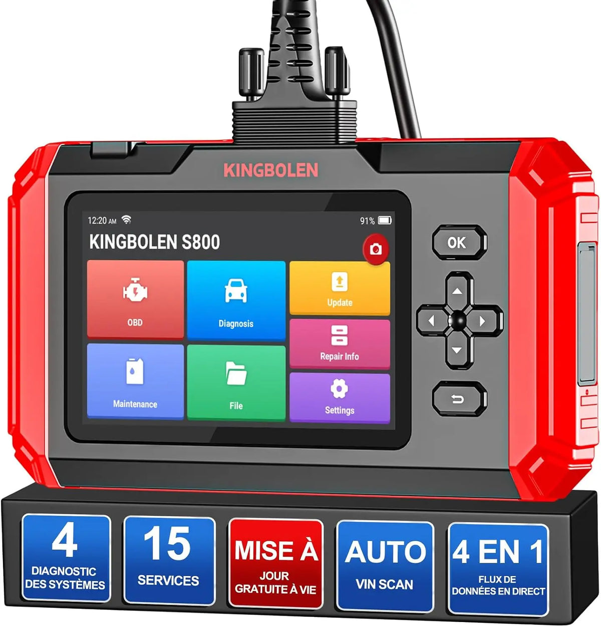KINGBOLEN outil de diagnostic automobile S800