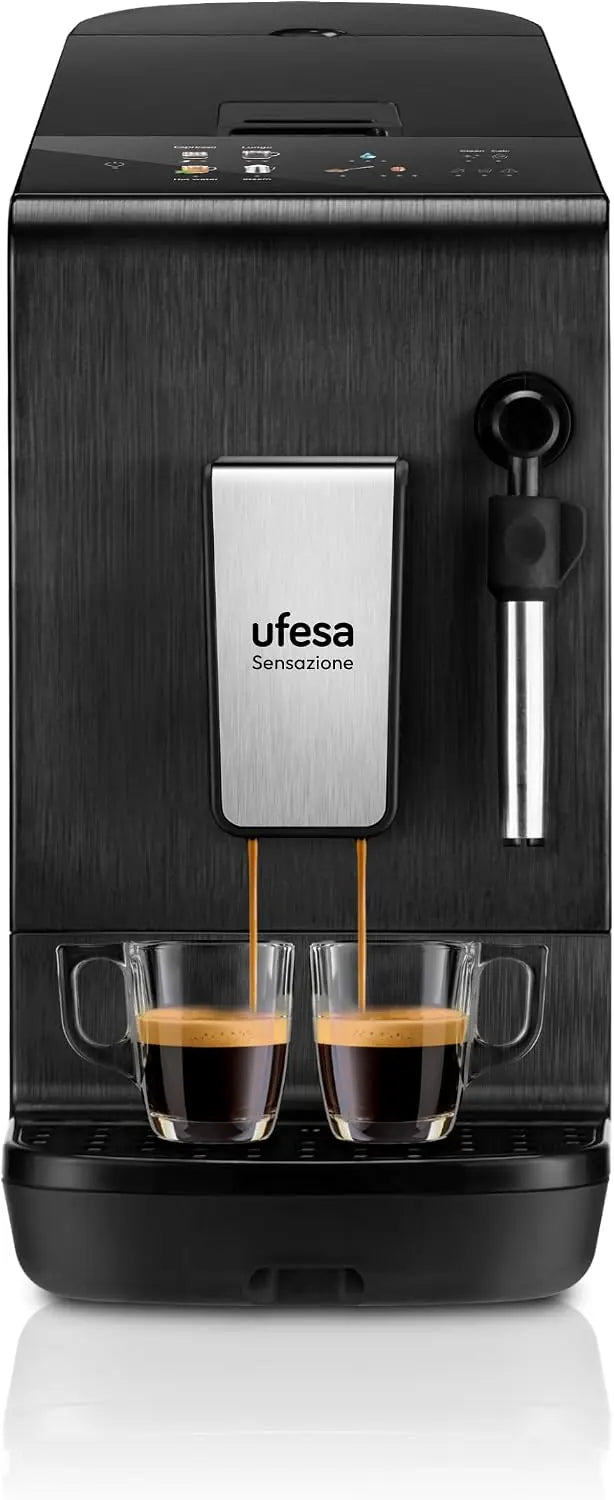 UFESA machine à café, puissance 1500 W, format compact, avec écran tactile