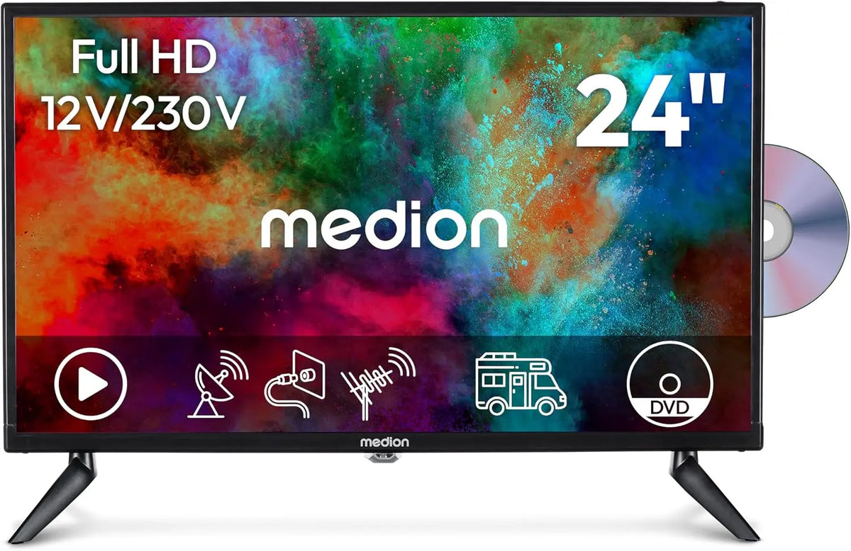 MEDION téléviseur connecté, écran 24 pouces