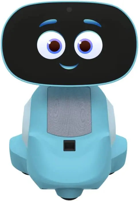 Miko robot éducatif interactif, avec fonctions connectées, coloris bleu