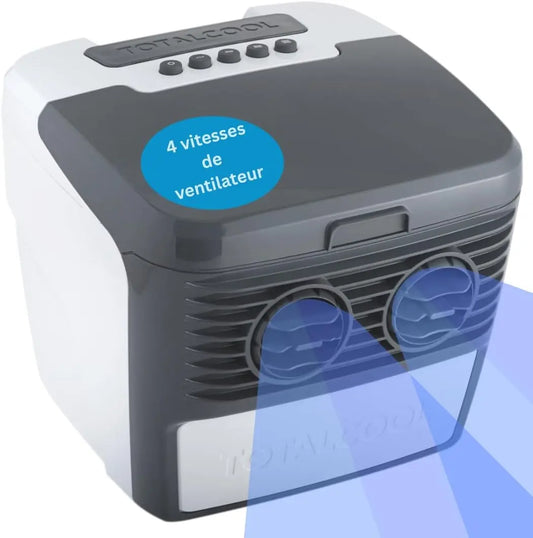 TOTALCOOL rafraîchisseur d'air, format compact