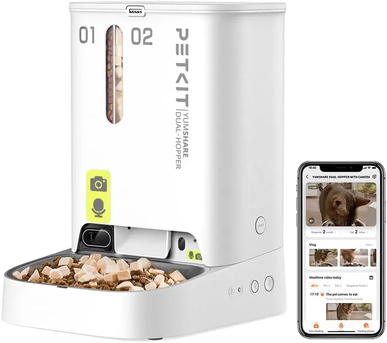 PETKIT appareil électronique 1080P, capacité 5 L, avec connexion Wi-Fi, avec fonctions connectées