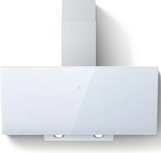 SNDOAS hotte aspirante, avec écran tactile, coloris blanc