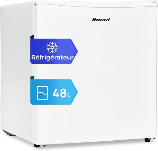 Smad mini-réfrigérateur, capacité 48 L, coloris blanc