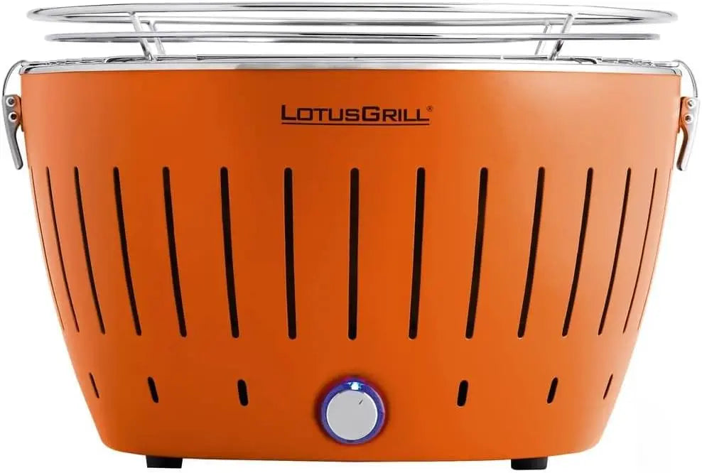 LotusGrill barbecue G34, pour réaliser des cuissons en extérieur