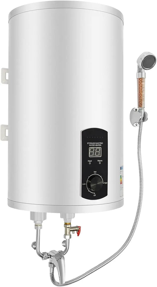 chauffe-eau électrique, capacité 30 L, puissance 2000 W, réglage adaptable