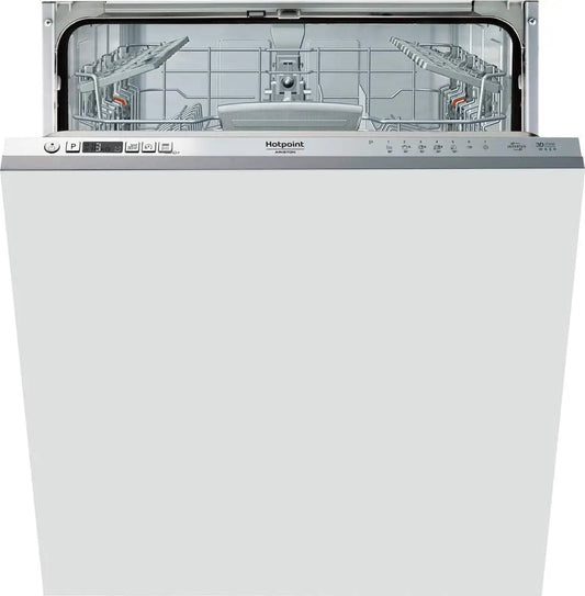 Hotpoint lave-vaisselle HI5030W, à fonctionnement silencieux, installation encastrable