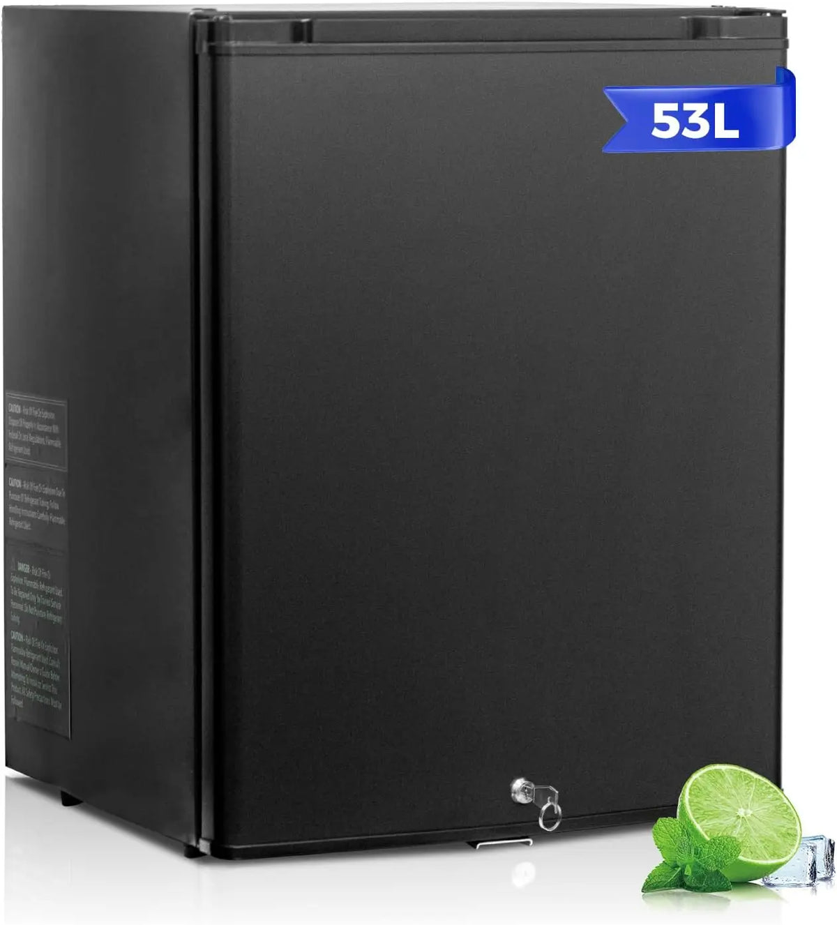Smad réfrigérateur, capacité 53 L, à fonctionnement silencieux, coloris noir