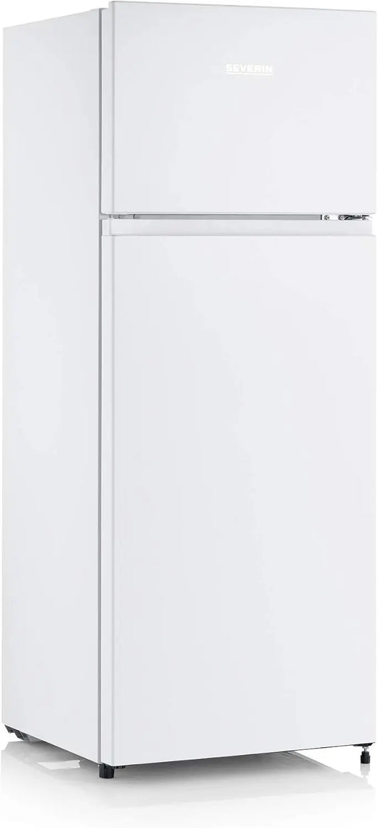Severin réfrigérateur combiné, capacité 206 L, pose libre, coloris blanc