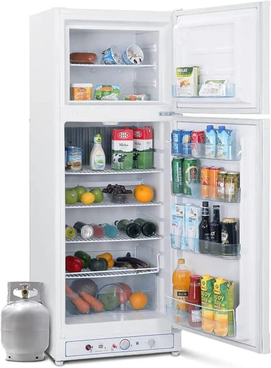 SMETA réfrigérateur combiné, capacité 265 L, coloris blanc