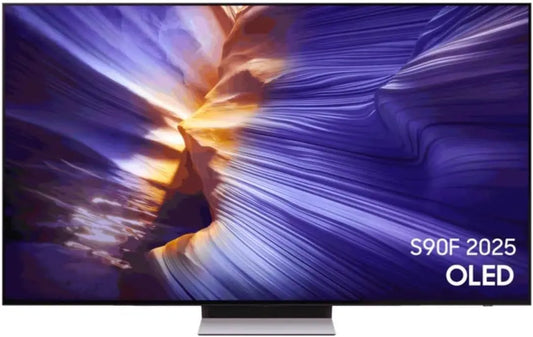 Samsung téléviseur connecté S90F, écran 55 pouces, avec fonctions connectées, résolution 4K UHD, écran OLED