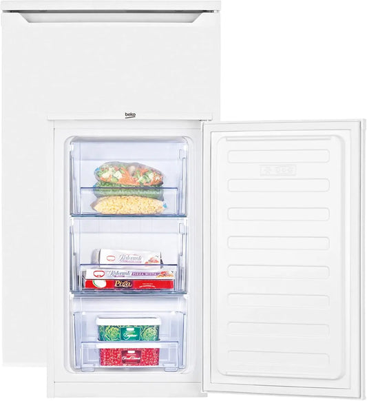 Beko congélateur FS166020, capacité 65 L, pose libre, coloris blanc