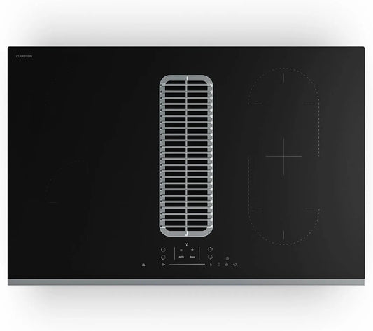 Klarstein hotte aspirante 80cm, puissance 7400 W, avec minuterie, coloris noir