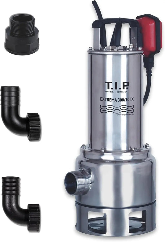 T.I.P. cartouche filtrante pour piscine, puissance 1200 W, coloris argenté