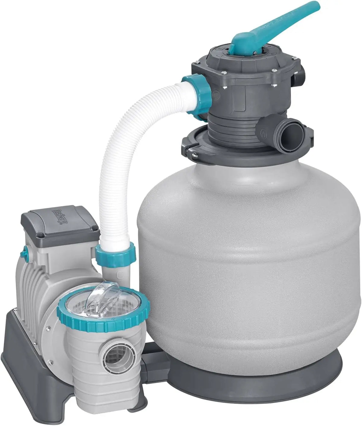 Bestway pompe de filtration pour piscine, capacité 355 L, coloris gris