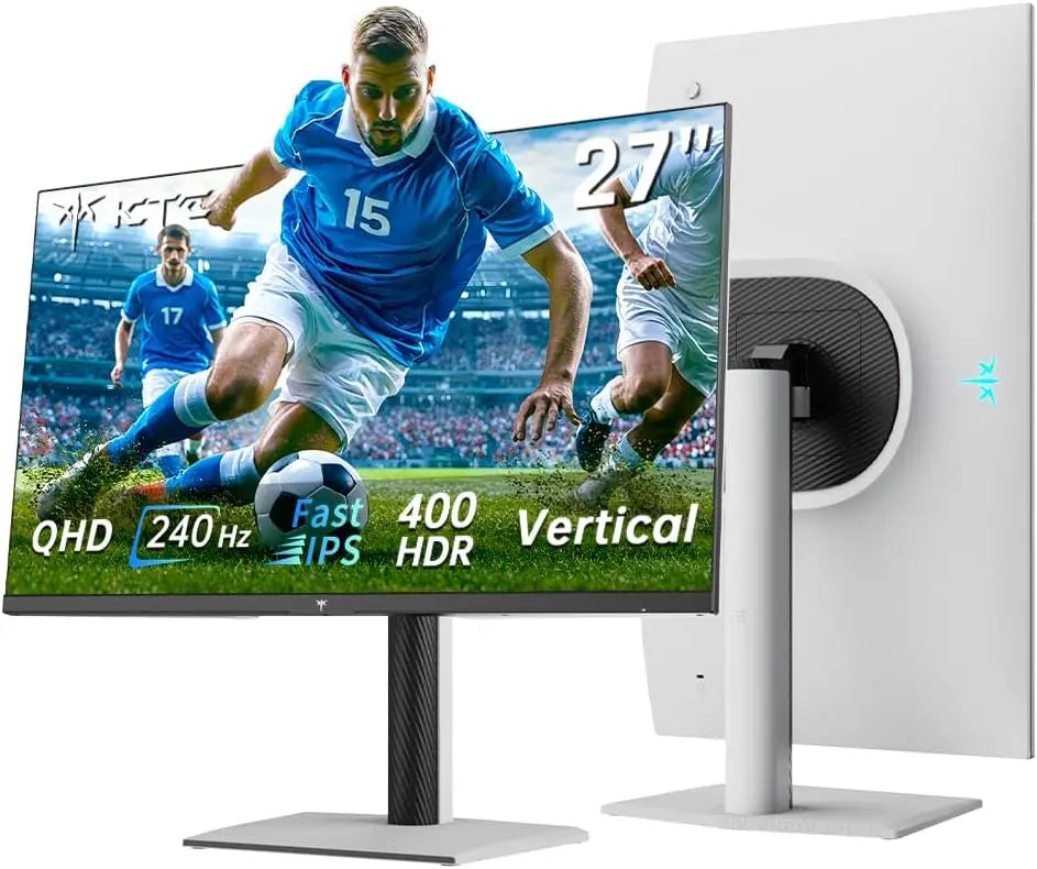 KTC moniteur pour ordinateur H27E6S, écran 27 pouces, compatible HDR, réglage adaptable