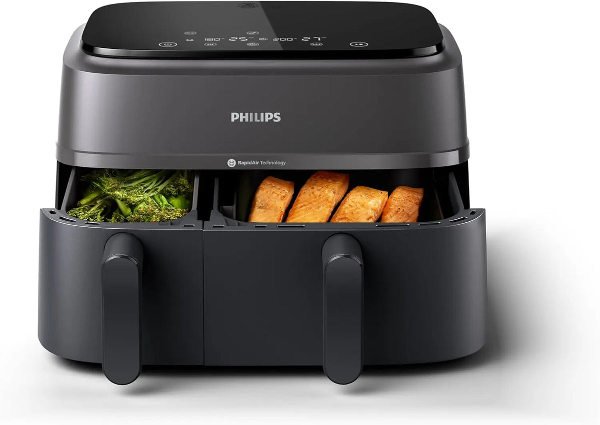 Philips friteuse à air chaud, capacité 9 L, coloris noir