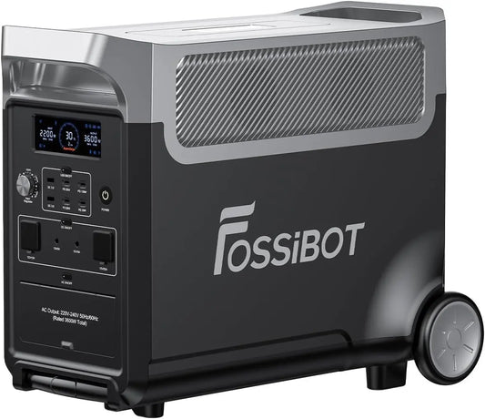 FOSSiBOT station d'énergie portable F3600, puissance 3600 W, format compact