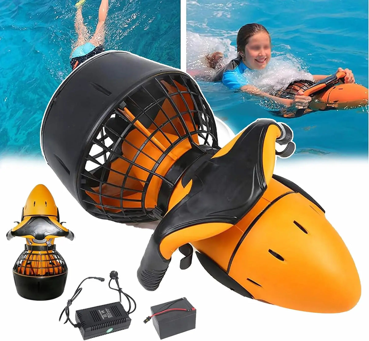 propulseur aquatique électrique, puissance 500 W