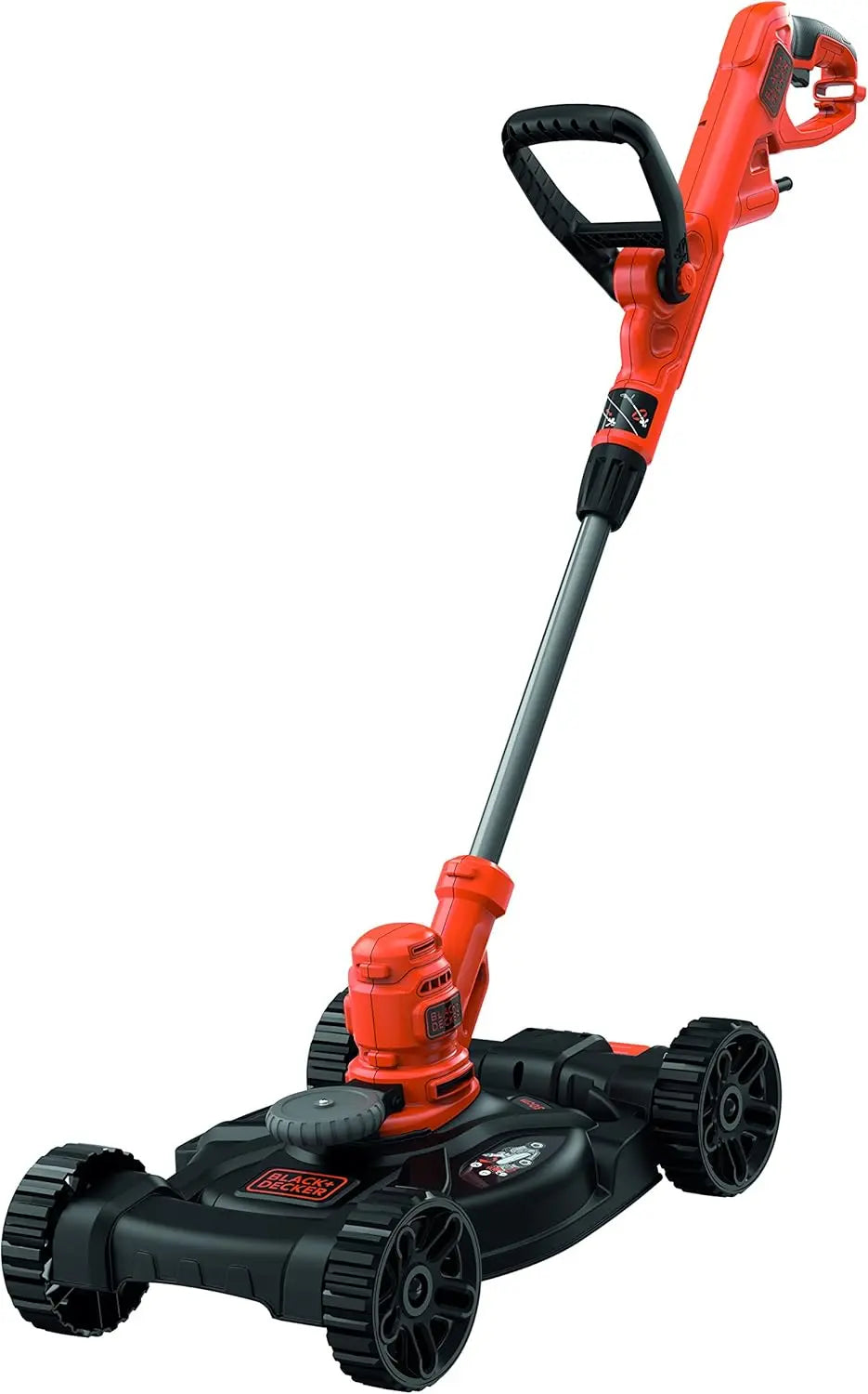 BLACK+DECKER tondeuse à gazon 3-en-1, puissance 550 W, coloris noir