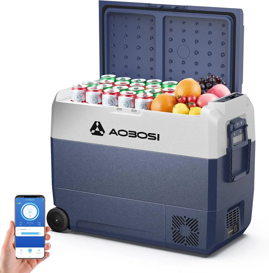 AAOBOSI glacière électrique, capacité 60 L, avec fonctions connectées