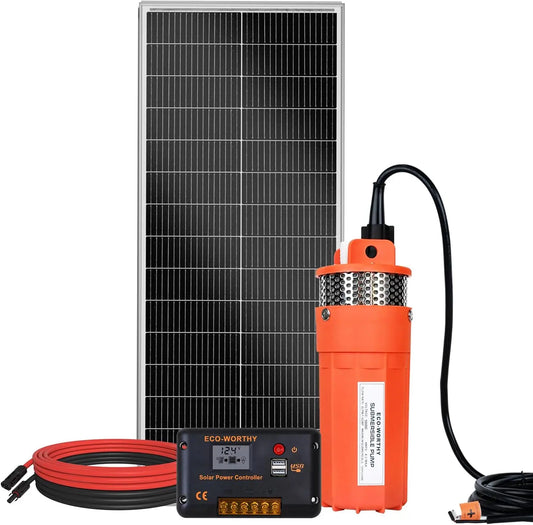 DCHOUSE kit solaire 20A, puissance 100 W