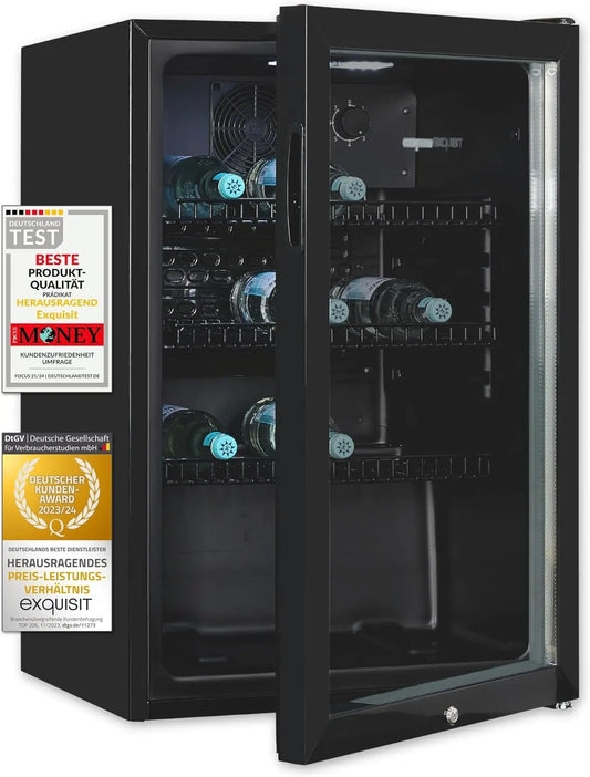 Exquisit réfrigérateur GKS120-GT-160C, capacité 118 L, coloris noir