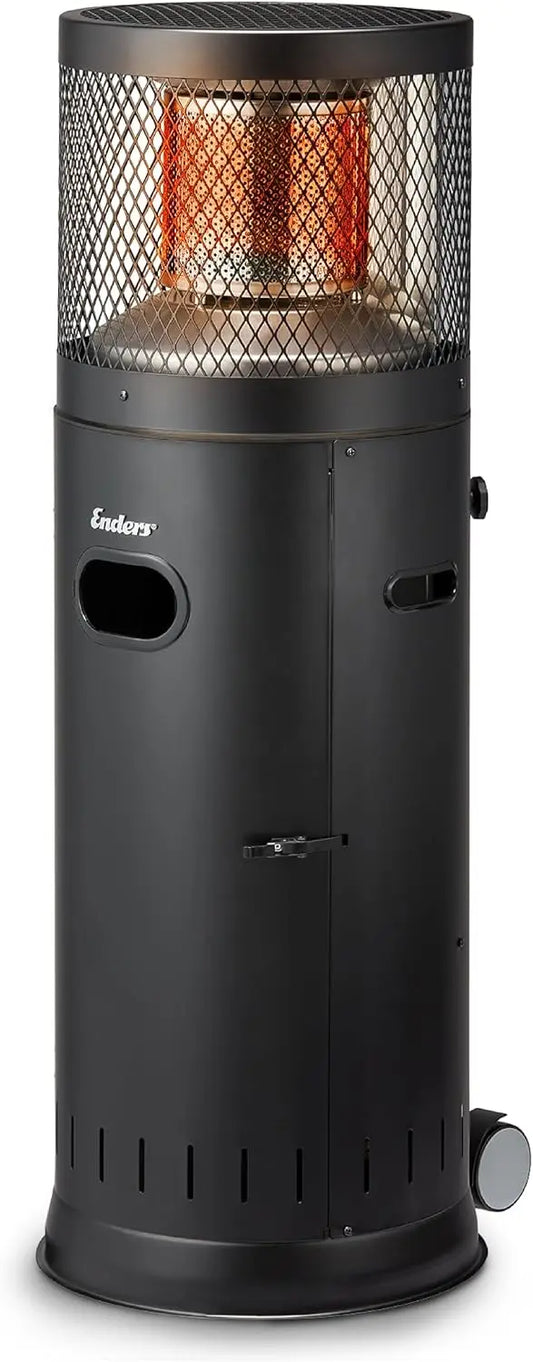 Enders radiateur électrique, avec fonction chauffage, coloris noir