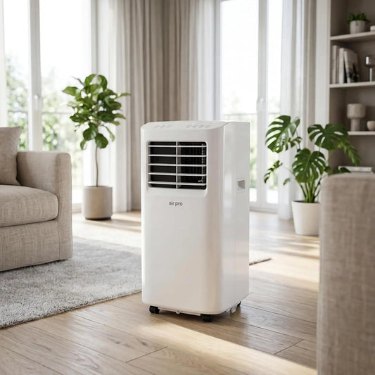 climatiseur 4-en-1, avec connexion Wi-Fi, format compact, avec télécommande