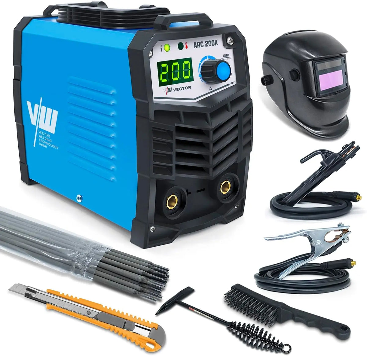 VECTOR poste à souder 200A, technologie Inverter