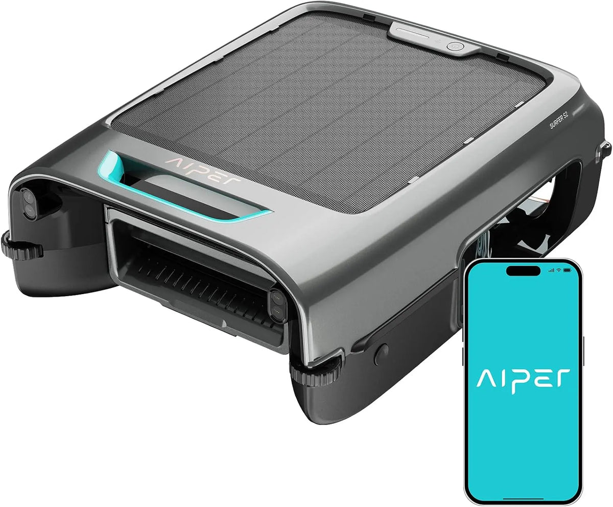 AIPER robot nettoyeur de piscine, sans fil, avec fonctions connectées
