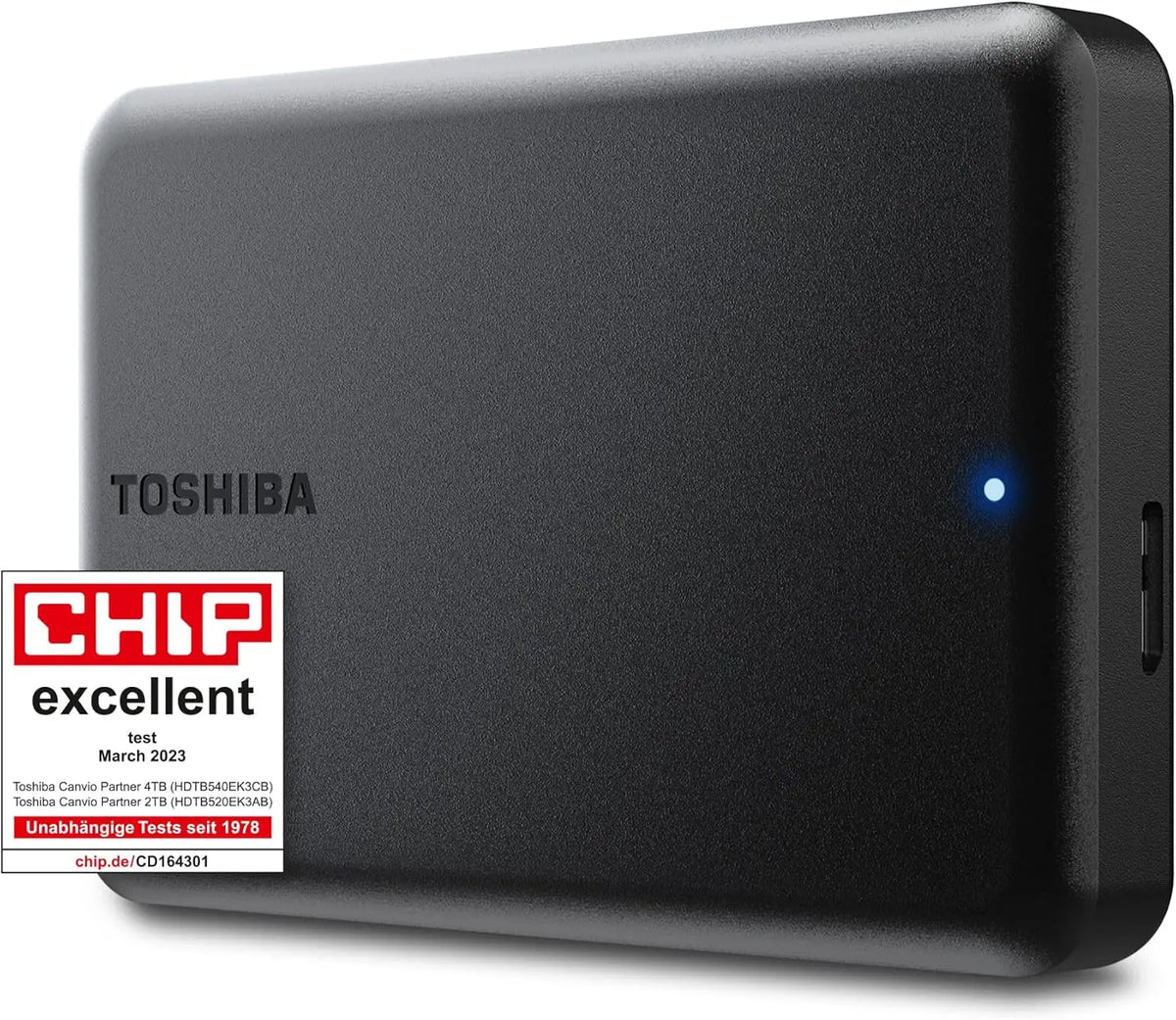 Toshiba support de stockage 4TB, format compact