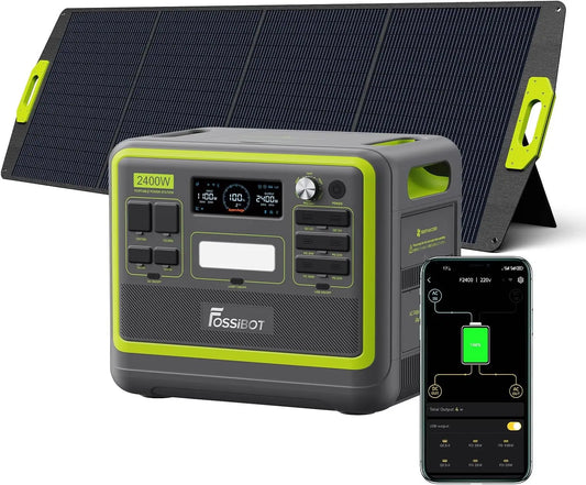 FOSSiBOT kit solaire F2400, puissance 200 W, format compact