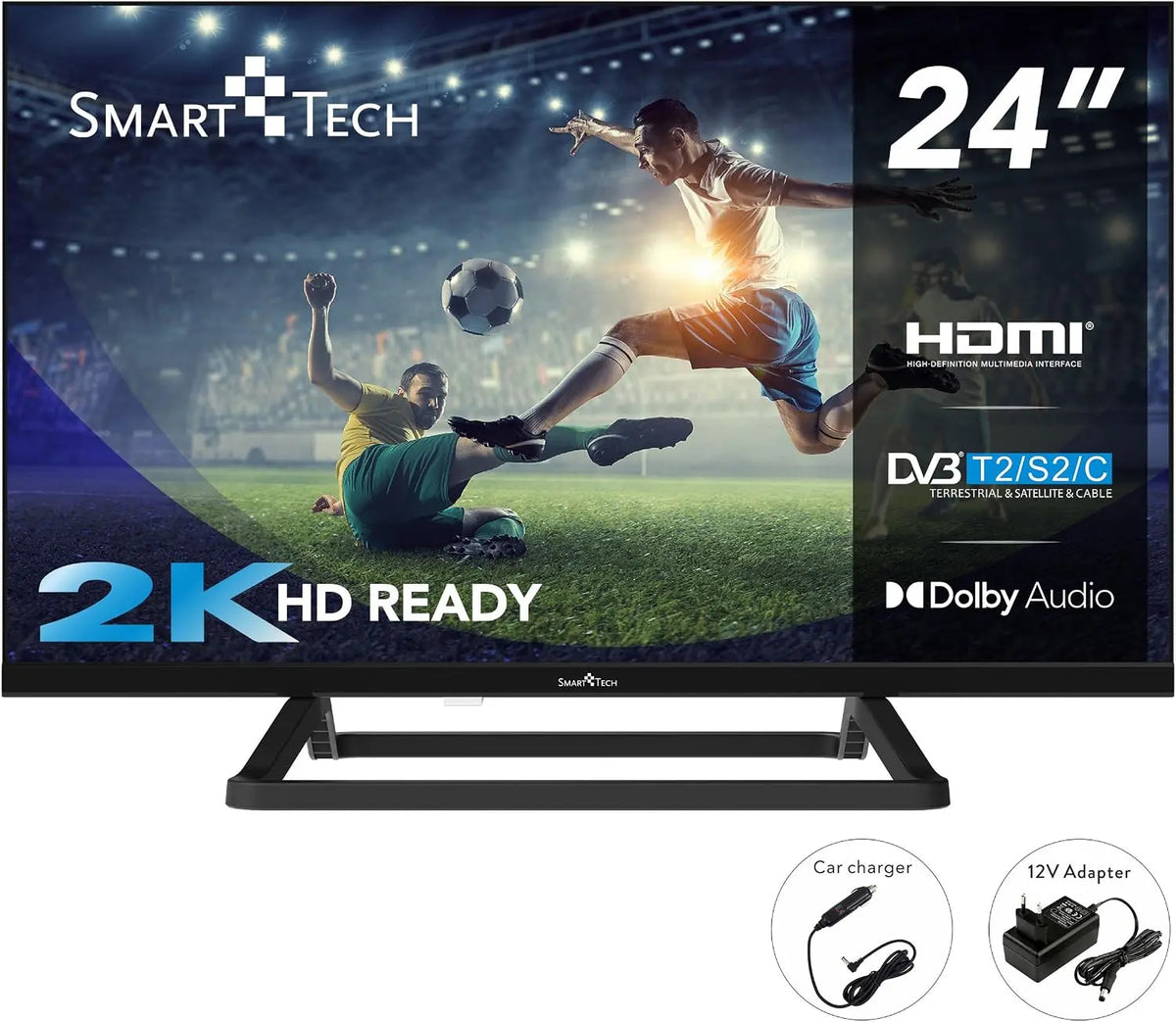 téléviseur connecté 24HN01V3CA, écran 24 pouces, avec fonctions connectées