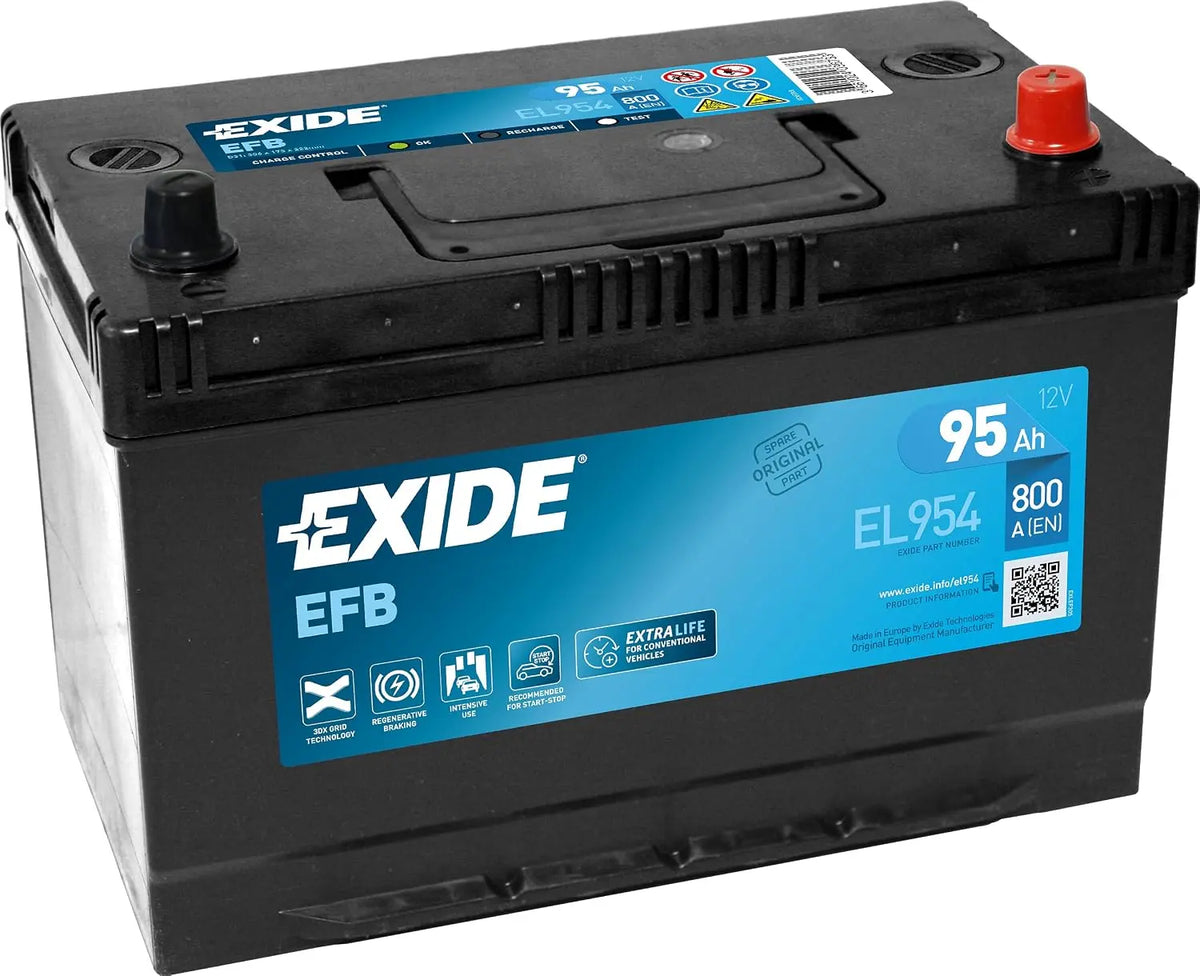 EXIDE batterie rechargeable EL954