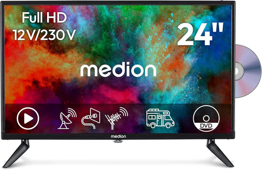 MEDION téléviseur connecté, écran 24 pouces